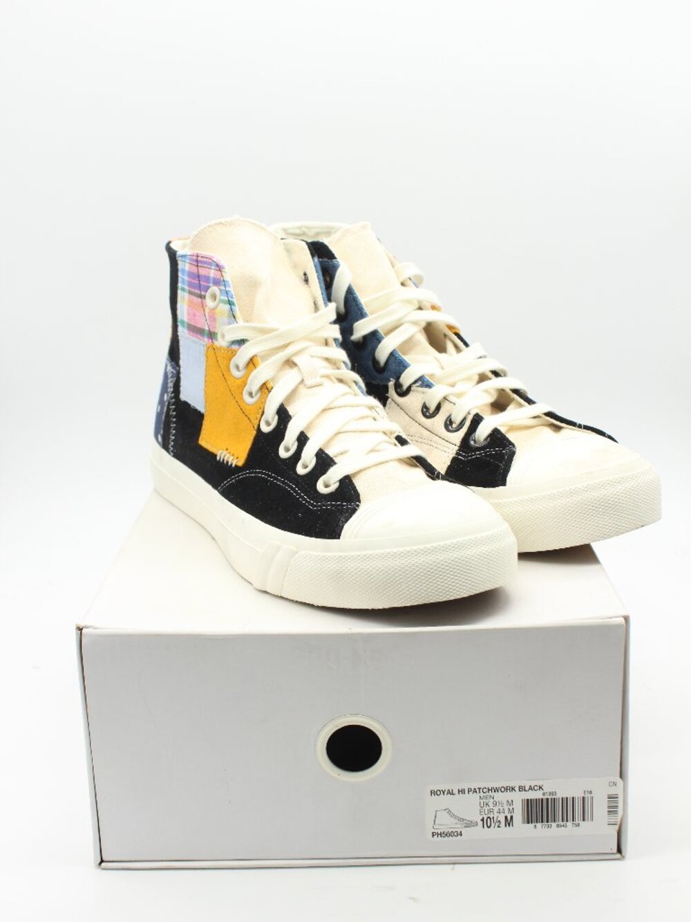Pro-Keds Footpatrol Royal High Patchwork Black Size 10.5